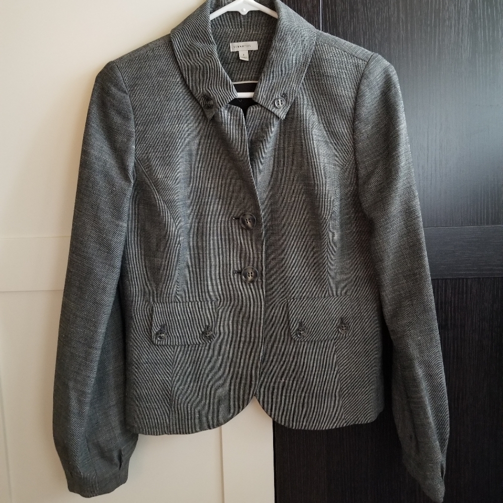 Semantiks Gray Blazer size 2